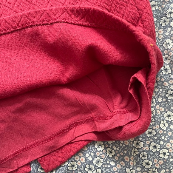 Red cotton skirt from Anthropologie - Picture 5 of 5